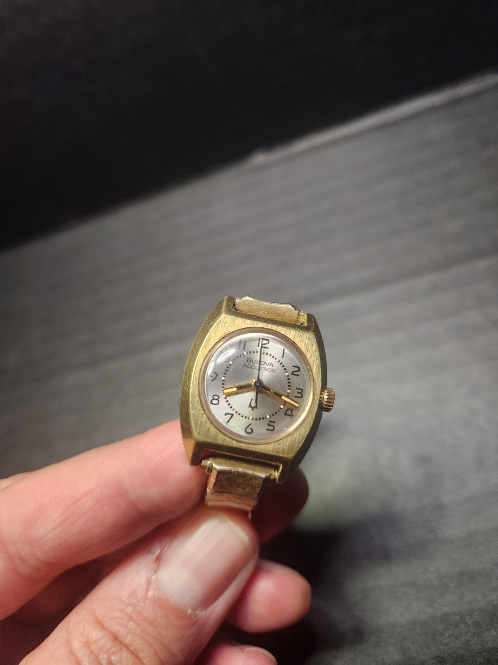 Bulova Accutron Tuning 10k RG Gold Women's Watch - Gold
